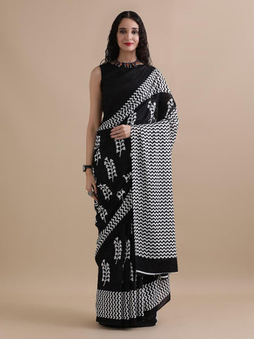 Pure Cotton Saree with Blouse