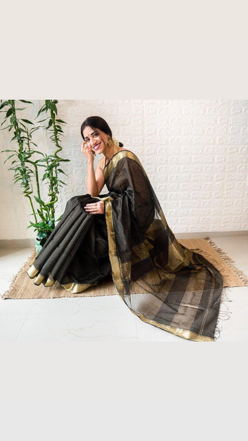 Handloom Maheshwari Cotton Silk Saree for all Occasions