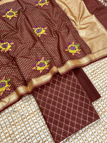 Banarasi Handloom Cotton Salwarsuits