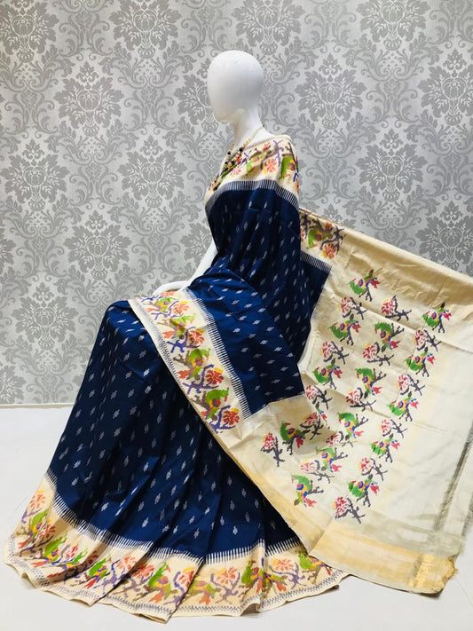 Ikkat Silk Saree