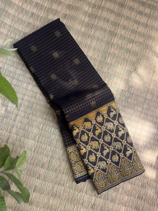 Handloom Kanchipuram Silk Saree for Wedding and Festive Occasions